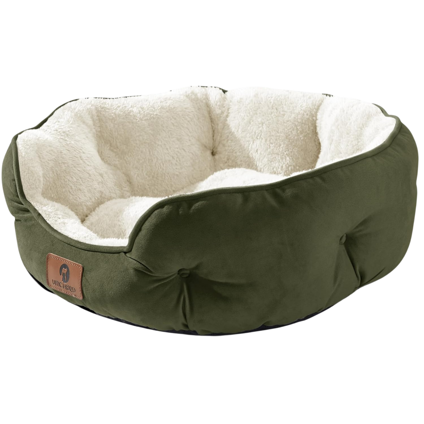 Cozy 20-Inch Small Dog & Cat Bed – Ultra-Soft, Machine Washable with Anti-Slip, Water-Resistant Oxford Bottom – Perfect for Puppies & Kittens!