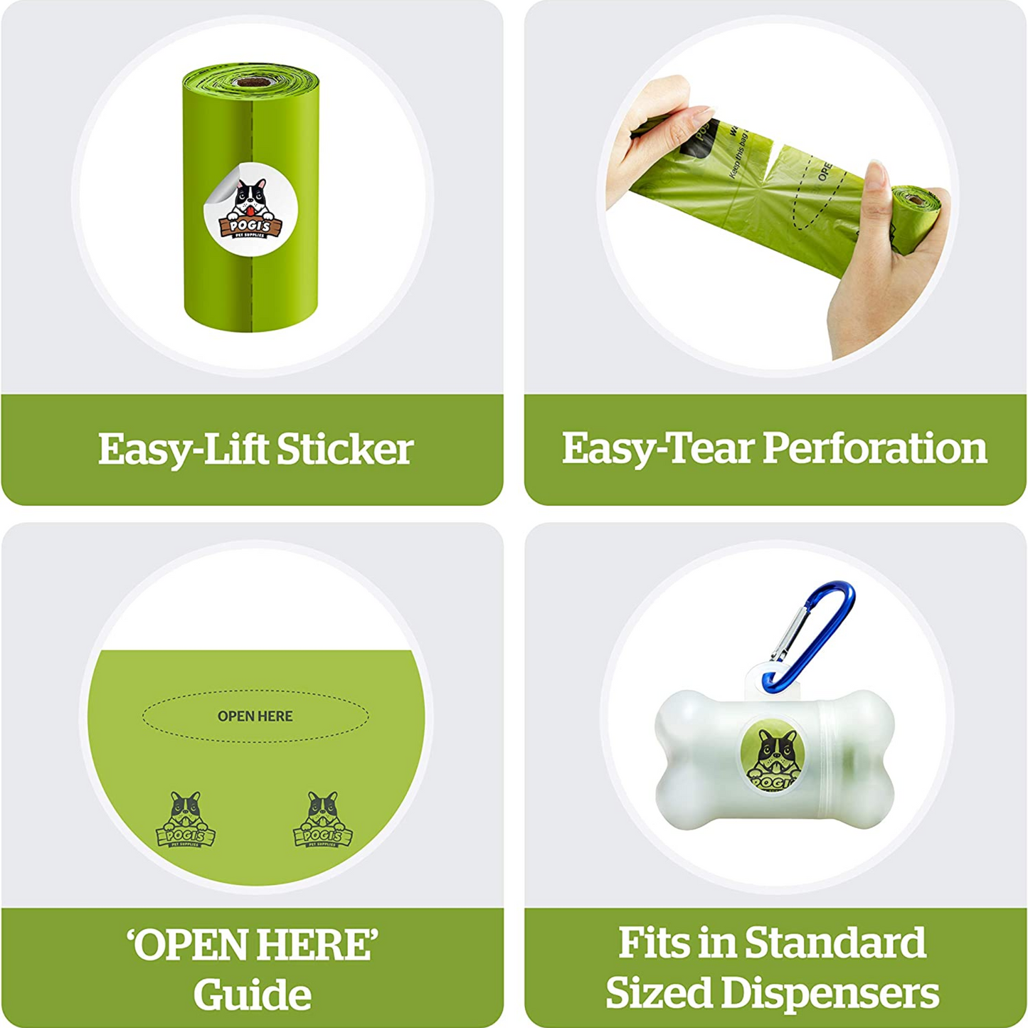 Paw Luxe Extra-Large Leak-Proof Dog Poop Bags β 150 Scented, Ultra-Thick Waste Bags for Easy, Odor-Free Clean-Up β 10-Roll Value Pack