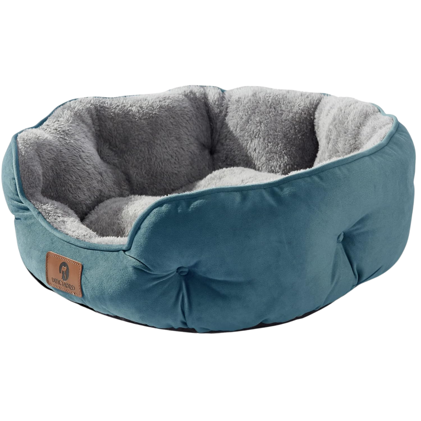 Cozy 20-Inch Small Dog & Cat Bed – Ultra-Soft, Machine Washable with Anti-Slip, Water-Resistant Oxford Bottom – Perfect for Puppies & Kittens!