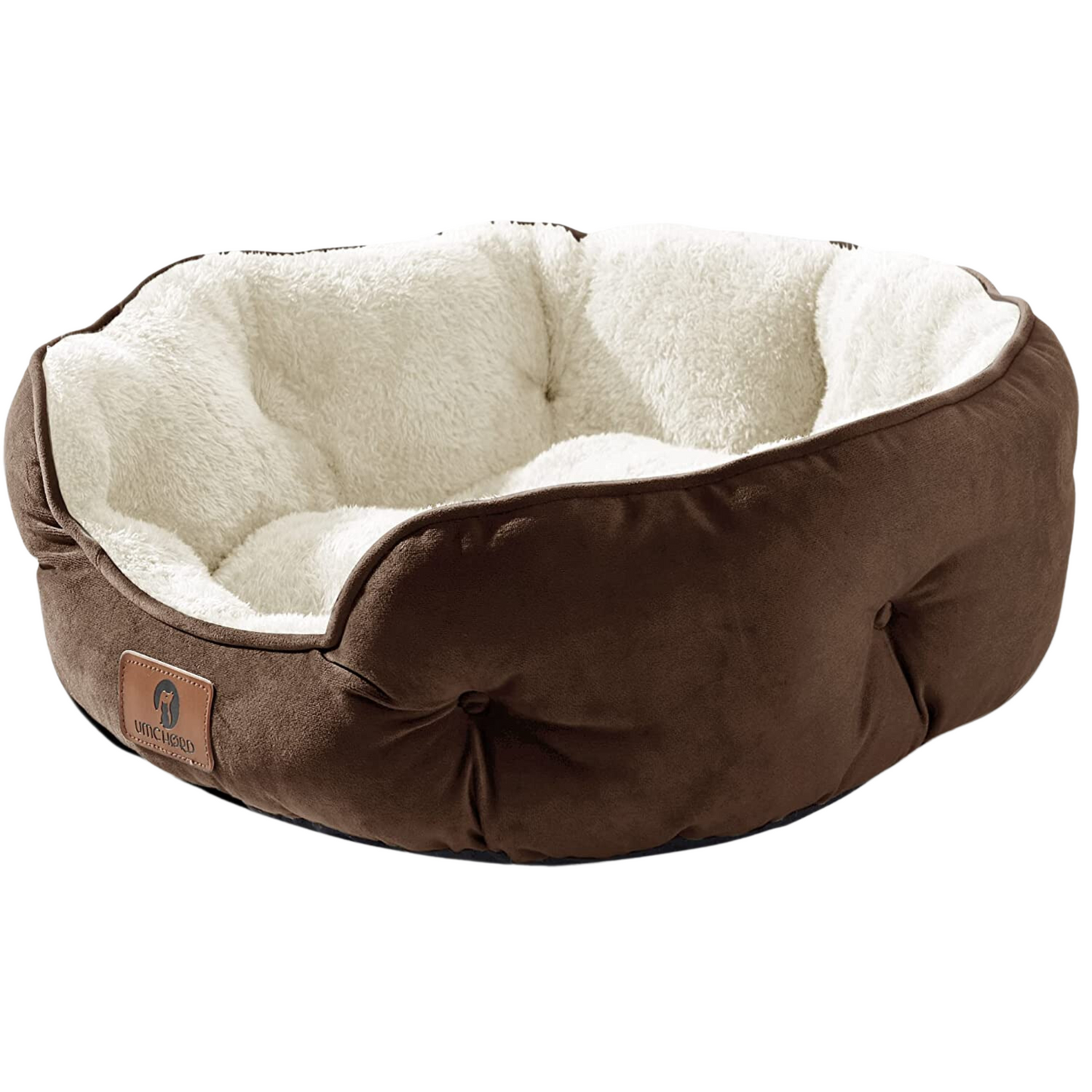 Cozy 20-Inch Small Dog & Cat Bed – Ultra-Soft, Machine Washable with Anti-Slip, Water-Resistant Oxford Bottom – Perfect for Puppies & Kittens!