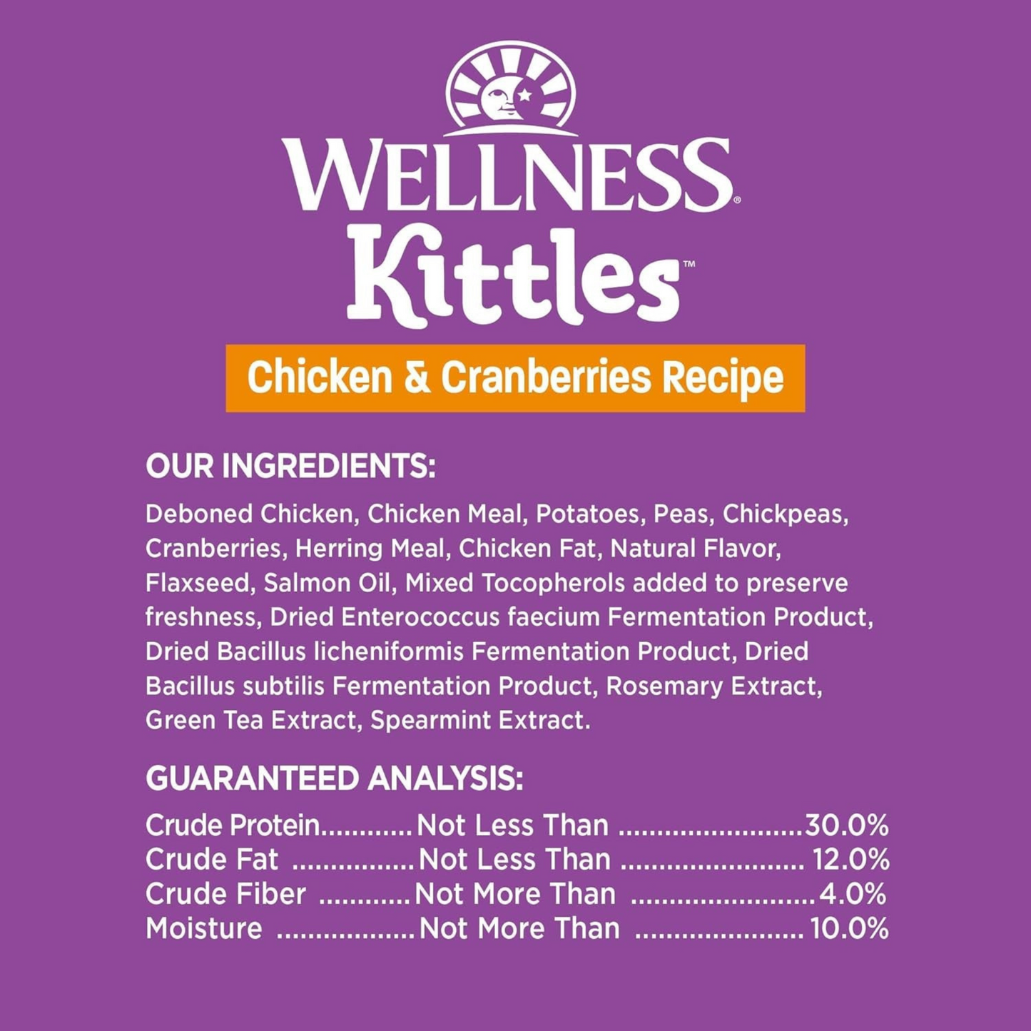 Kittles Crunchy Cat Treats – Grain-Free Chicken & Cranberry Delight, 2 oz – Wholesome Snacks for All Life Stages!