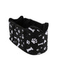 All-Season Car Pet Nest with Paw Print Design - Paw Luxe