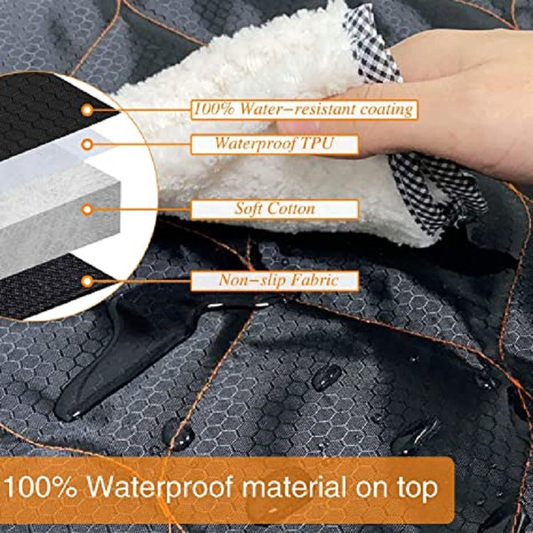 New Pet Car Seat Cushion Pet Supplies Rear Seat Cushion Car Dog Pad Thickened Breathable - Paw Luxe