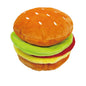 Squeaky Plush Food Pet Toy — Burger, Pizza & More - Paw Luxe