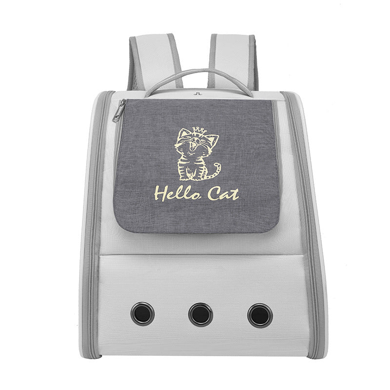 Hands-Free Pet Carrier Backpack — Breathable Oxford, Airline-Friendly - Paw Luxe