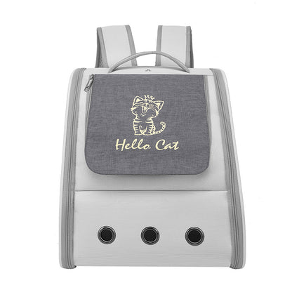 Hands-Free Pet Carrier Backpack — Breathable Oxford, Airline-Friendly - Paw Luxe