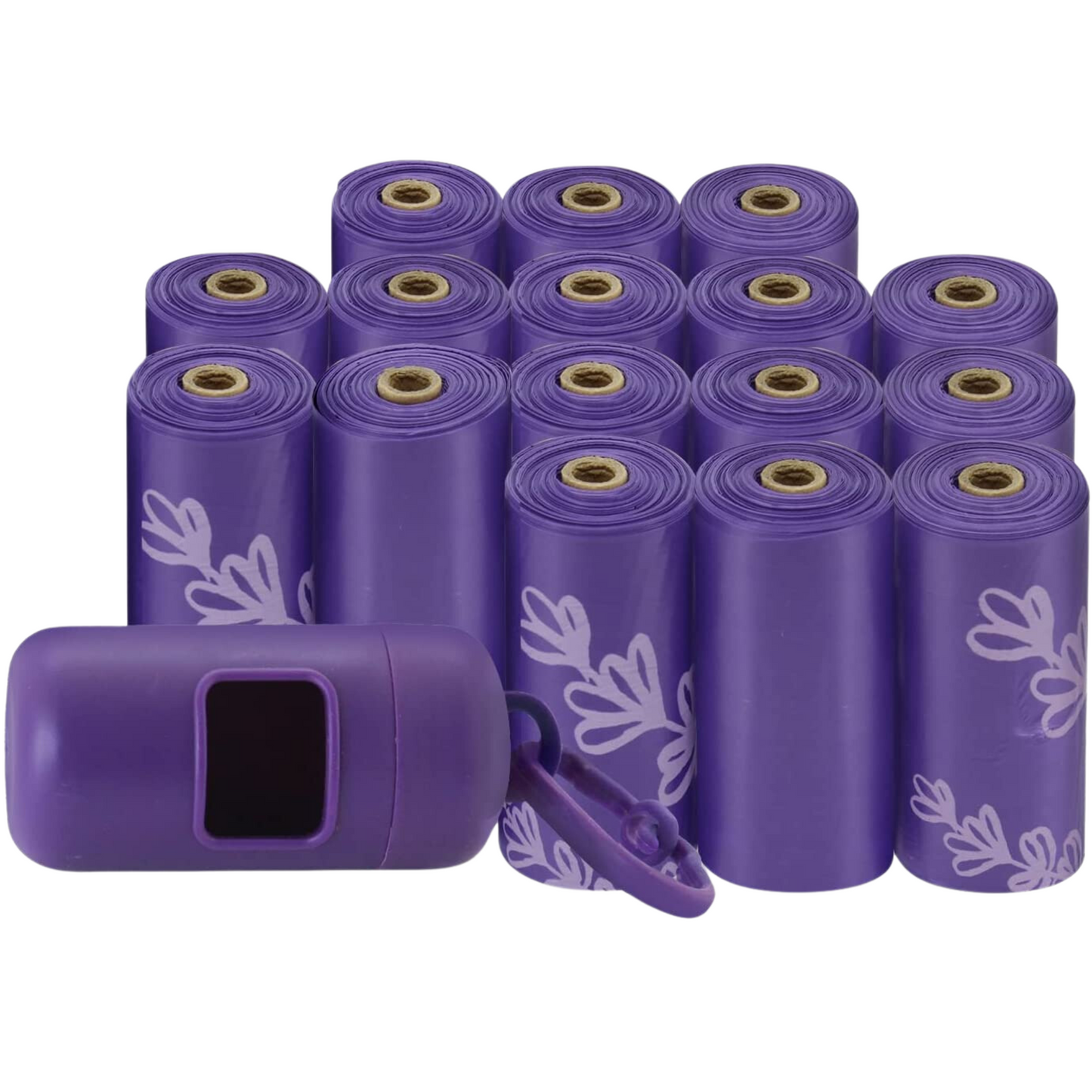 Ultra-Durable Dog Poop Bags (360-Count) – Leak-Proof & Tear-Resistant Waste Bags for Outdoor Walks, Travel & Puppy Cleanup – Easy-Use Rolls in Stylish Turquoise