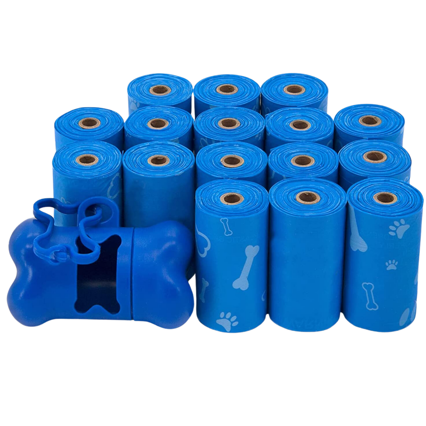 Ultra-Durable Dog Poop Bags (360-Count) – Leak-Proof & Tear-Resistant Waste Bags for Outdoor Walks, Travel & Puppy Cleanup – Easy-Use Rolls in Stylish Turquoise