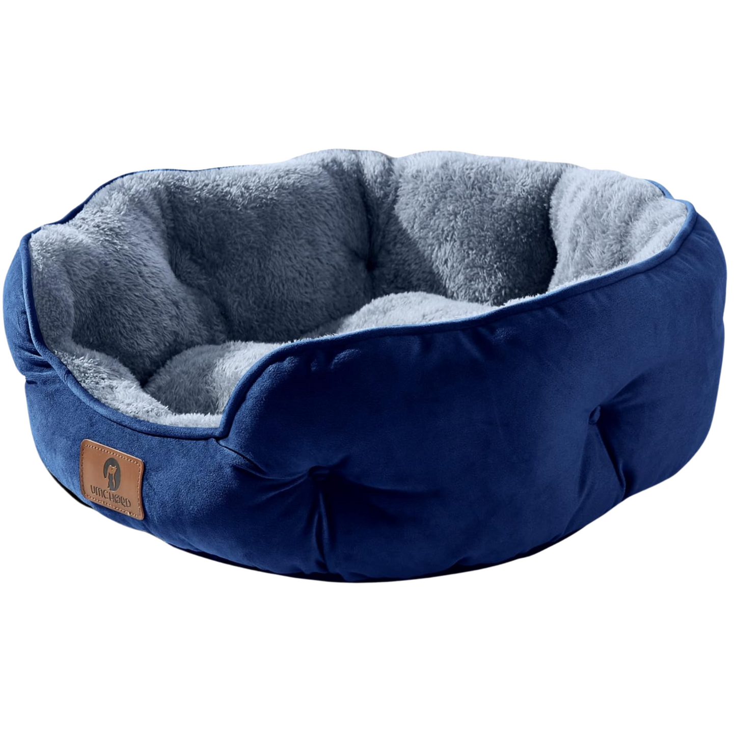 Cozy 20-Inch Small Dog & Cat Bed – Ultra-Soft, Machine Washable with Anti-Slip, Water-Resistant Oxford Bottom – Perfect for Puppies & Kittens!