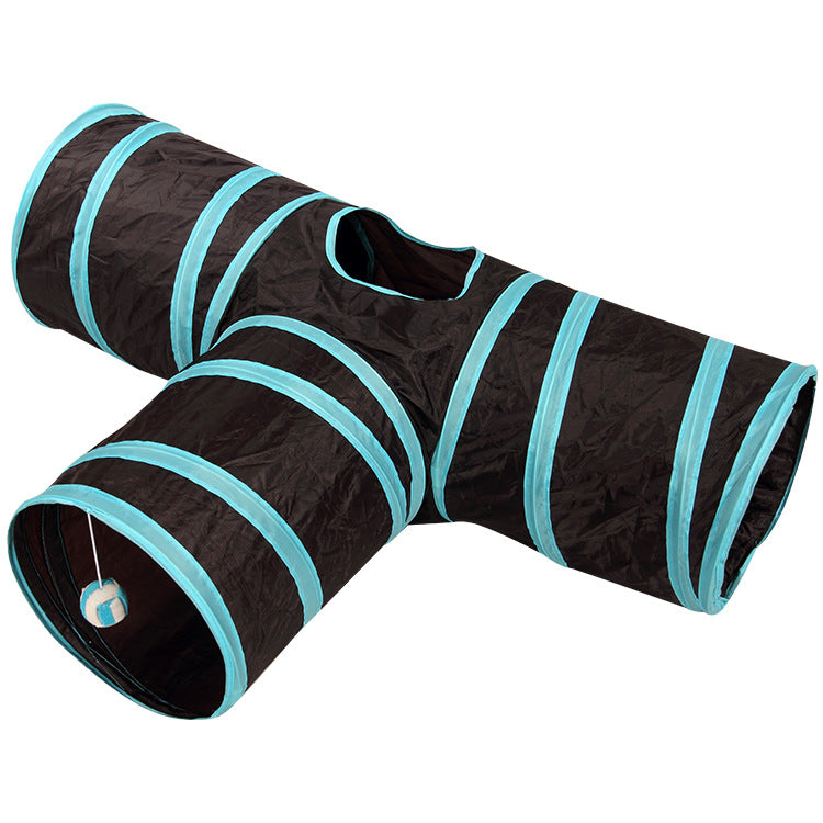 Rainbow Interactive Cat Tunnel Toy - Paw Luxe