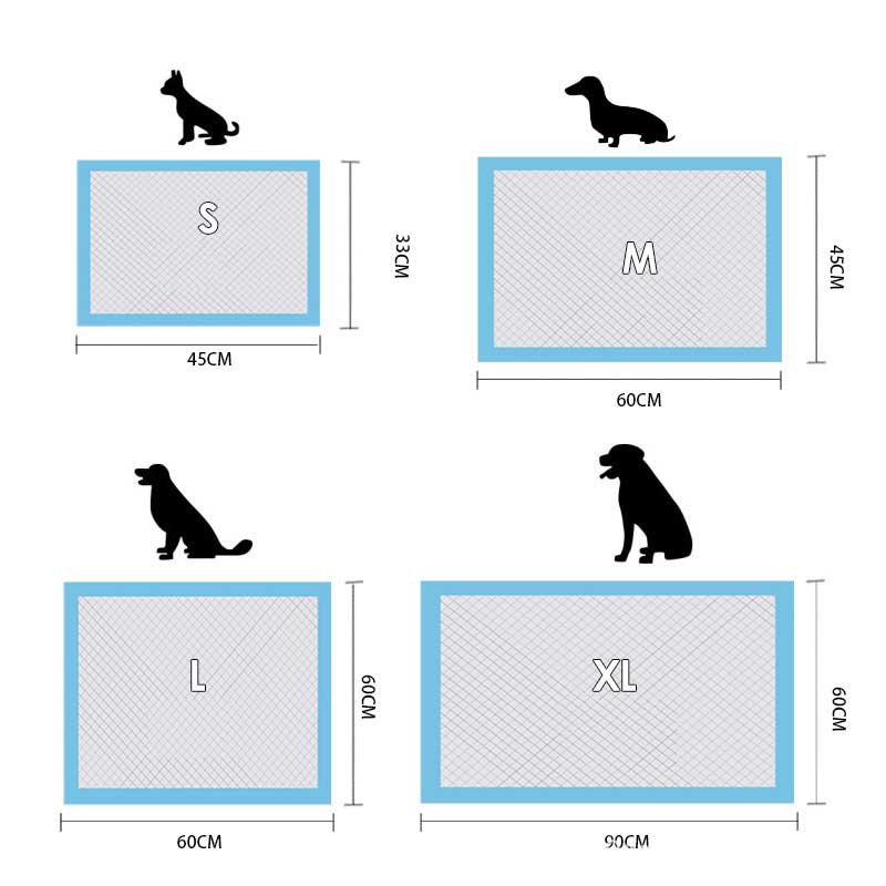Thickened Pet Training Urine Pads & Diapers - Paw Luxe