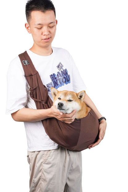 Large Capacity Breathable Foldable Pet Crossbody Bag - Paw Luxe
