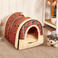 Detachable Pet Kennel & Bed — Autumn & Winter - Paw Luxe