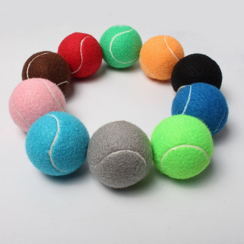 Colorful Pet Tennis Balls — Training & Play Set - Paw Luxe
