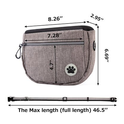 Pet Snack Bag Walking Dog Artifact Pet Training Pockets Outing Dog Training Snack Bag - Paw Luxe