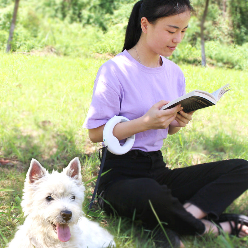 New LED Light Dog Rope Pet Automatic Retractable Leash Ring Luminous Dog Walking Rope Pet Supplies - Paw Luxe
