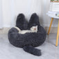 Round Plush Pet House — Cloud-Soft Nest Bed for Cats & Dogs, All Seasons - Paw Luxe
