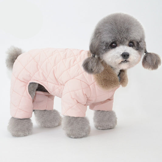 Winter Cotton Padded Dog Coat - Paw Luxe