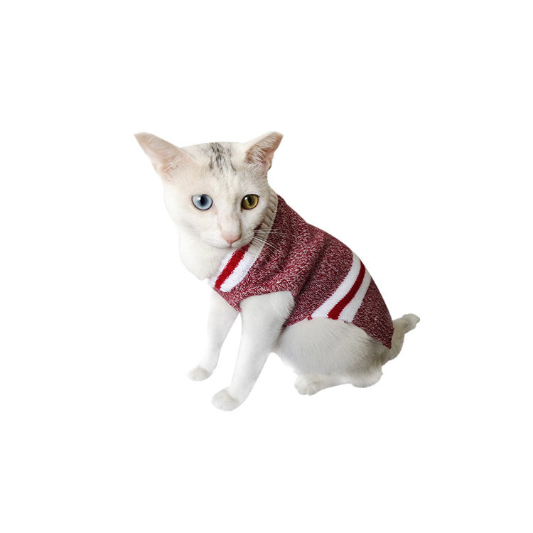 Wool Blend Knit Pet Sweater - Paw Luxe