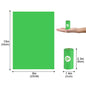 Biodegradable Dog Poop Bags — Single Roll - Paw Luxe