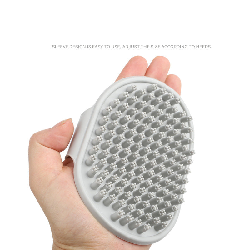 TPR Pet Bath & Massage Glove Brush - Paw Luxe