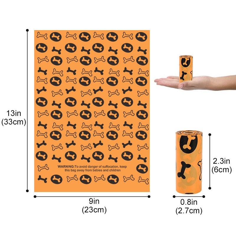 Biodegradable Dog Poop Bags — Single Roll - Paw Luxe