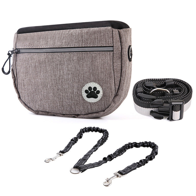 Pet Snack Bag Walking Dog Artifact Pet Training Pockets Outing Dog Training Snack Bag - Paw Luxe