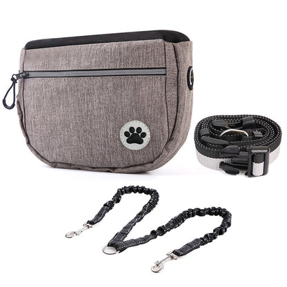 Pet Snack Bag Walking Dog Artifact Pet Training Pockets Outing Dog Training Snack Bag - Paw Luxe