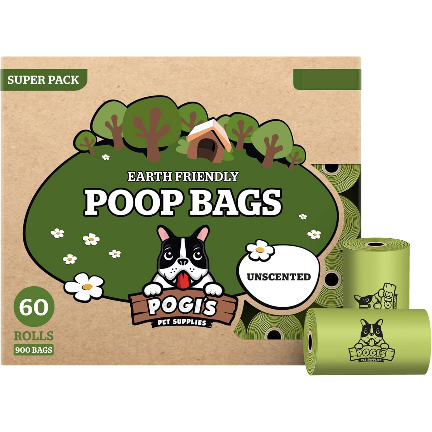 Paw Luxe Extra-Large Leak-Proof Dog Poop Bags – 150 Scented, Ultra-Thick Waste Bags for Easy, Odor-Free Clean-Up – 10-Roll Value Pack