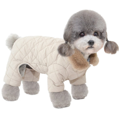 Winter Cotton Padded Dog Coat - Paw Luxe
