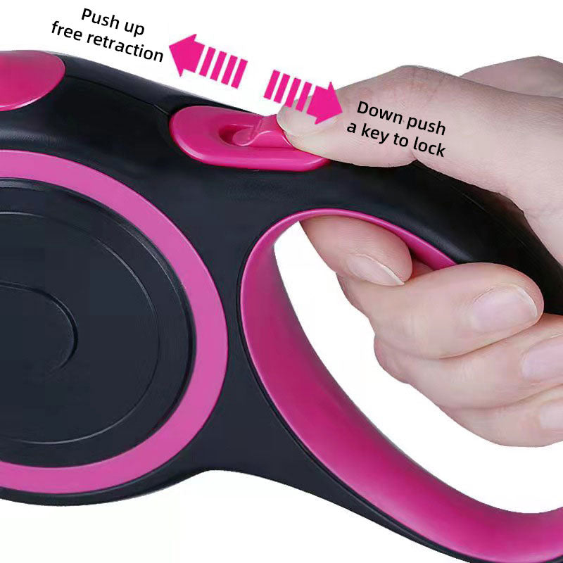Retractable Dog Leash — 5m & 8m Options - Paw Luxe