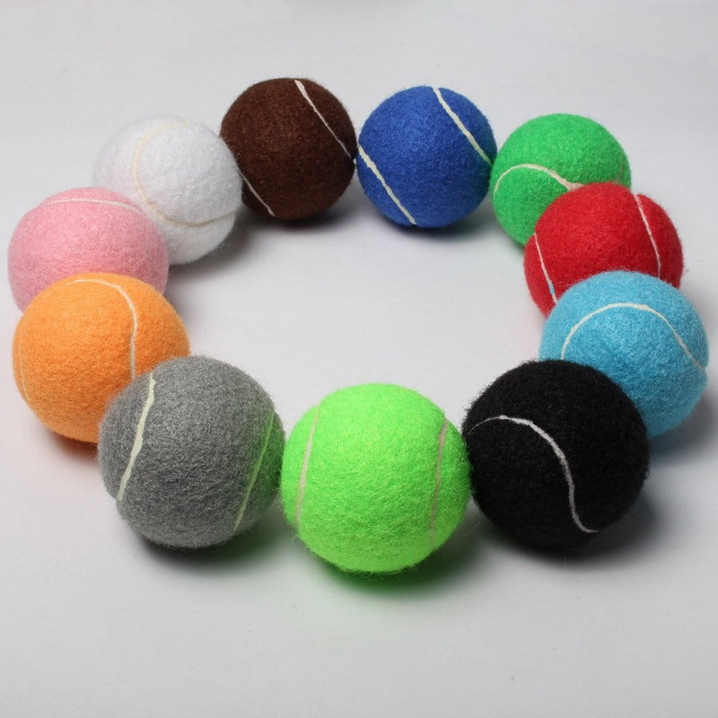Colorful Pet Tennis Balls — Training & Play Set - Paw Luxe