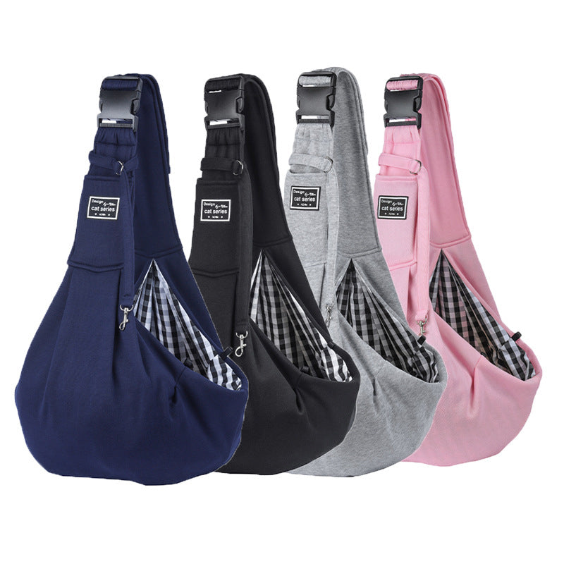 New Folding Dog Backpack Breathable Pet Bag Pet Bag Messenger Bag - Paw Luxe