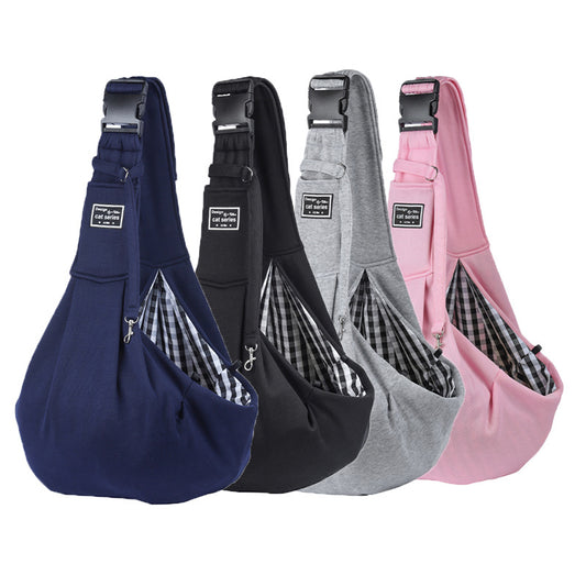 New Folding Dog Backpack Breathable Pet Bag Pet Bag Messenger Bag - Paw Luxe