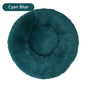 Long Plush Round Pet Bed & Mat - Paw Luxe