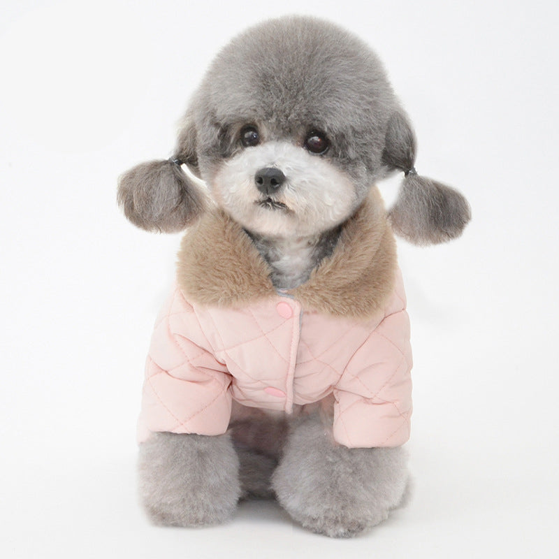 Winter Cotton Padded Dog Coat - Paw Luxe