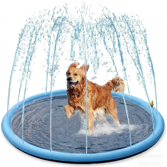Thickened PVC Pet Splash & Play Sprinkler Mat - Paw Luxe