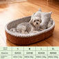 Winter Warm Half-Enclosed Pet House & Bed - Paw Luxe