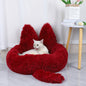 Round Plush Pet House — Cloud-Soft Nest Bed for Cats & Dogs, All Seasons - Paw Luxe