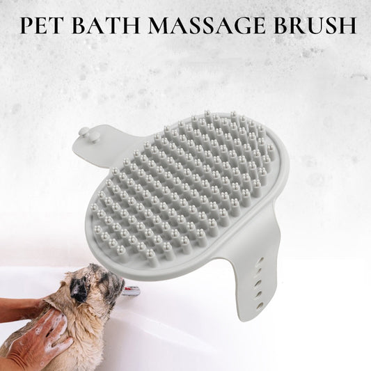 TPR Pet Bath & Massage Glove Brush - Paw Luxe