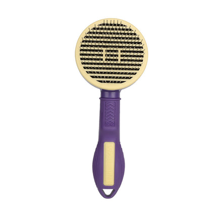 Self-Cleaning Pet Comb — Fine & Thick Needle Options - Paw Luxe