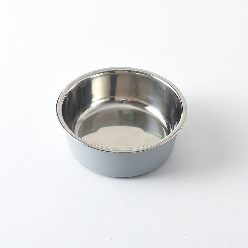 Pet Supplies Pet Food Bowl Stainless Steel Dog Bowl Cat Bowl Feeding and Drinking Bowl - Paw Luxe