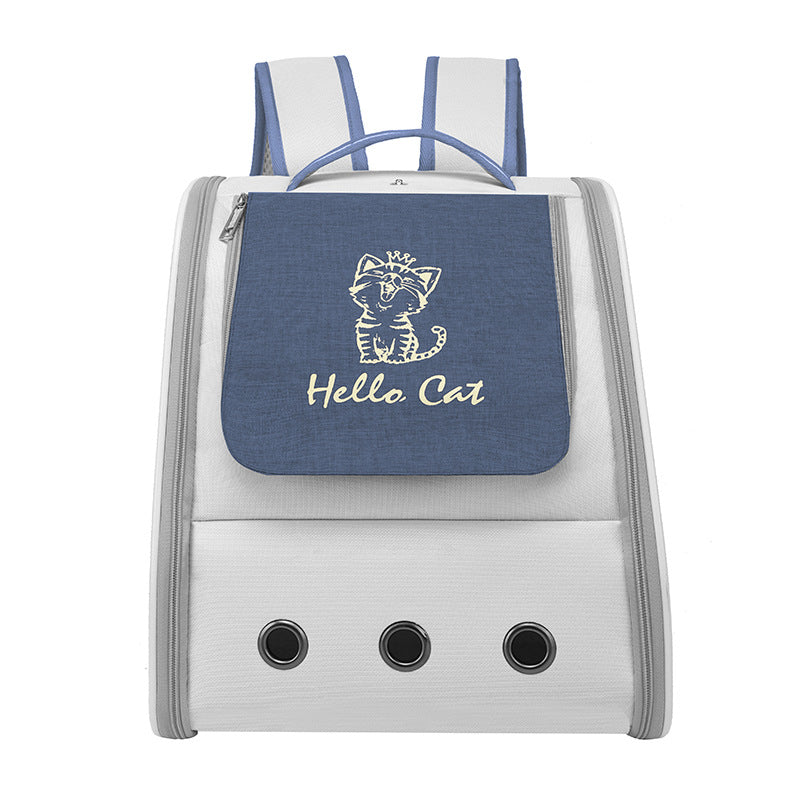Hands-Free Pet Carrier Backpack — Breathable Oxford, Airline-Friendly - Paw Luxe