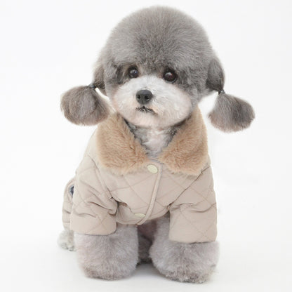 Winter Cotton Padded Dog Coat - Paw Luxe