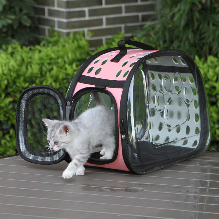 Space Capsule Pet Backpack — Panoramic Bubble Window Carrier - Paw Luxe
