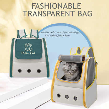 Hands-Free Pet Carrier Backpack — Breathable Oxford, Airline-Friendly - Paw Luxe