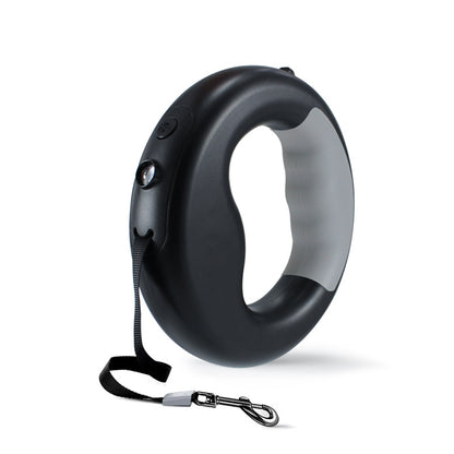 New LED Light Dog Rope Pet Automatic Retractable Leash Ring Luminous Dog Walking Rope Pet Supplies - Paw Luxe