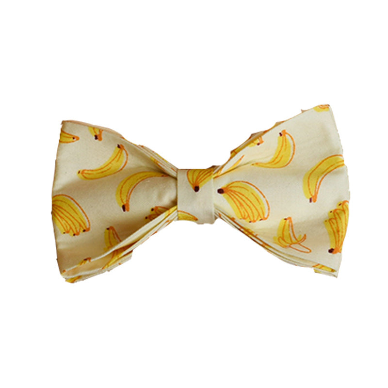 Yellow Banana Dog Traction Rope Pet Collar Pet Supplies Can Be Engraved With Gold Metal Buckle 1.5m Rope - Paw Luxe
