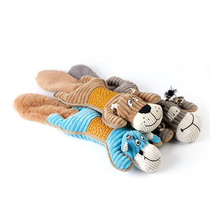 Long Plush Squeaky Dog Chew Toy - Paw Luxe
