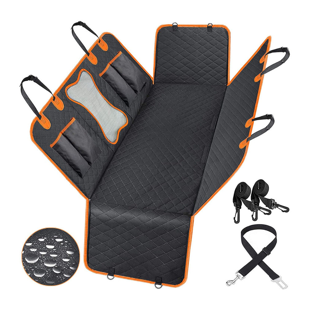 Waterproof Car Back Seat Dog Mat & Hammock - Paw Luxe